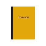 Cahier piqûre 'Echéances' 230 x 180 mm vertical 24 lignes 96 pages ELVE