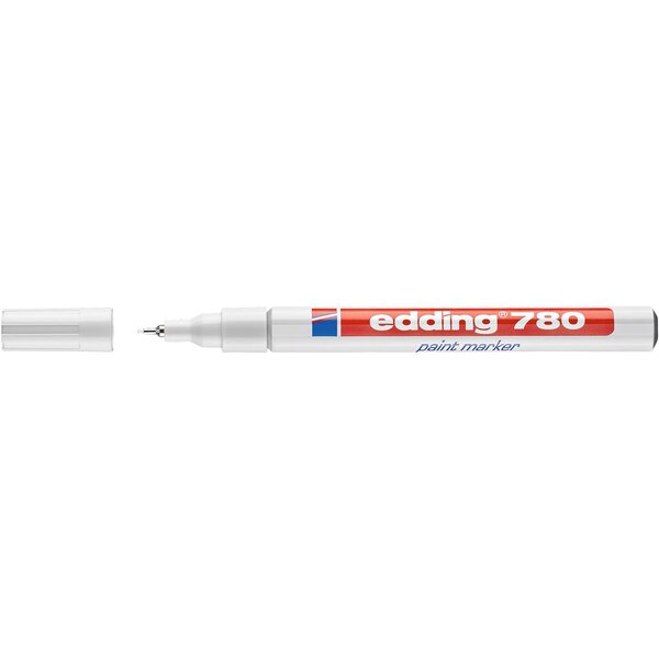 Marqueur Peinture 780 Blanc Pointe Fine 0 8 mm EDDING
