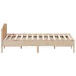 vidaXL Cadre de lit sans matelas 180x200 cm bois massif de pin