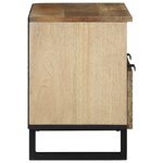 vidaXL Buffet TV - 70x33.5x46 cm  en bois de manguier massif