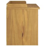 vidaXL Banc de couloir SANDNES 87x40x50 cm bois de pin massif