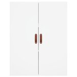 vidaXL Armoire murale blanc 69 5x34x90 cm