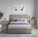 vidaXL Cabinet de chevet mural 2 pc Chêne artisanal 33 x 34 5 x 40 cm