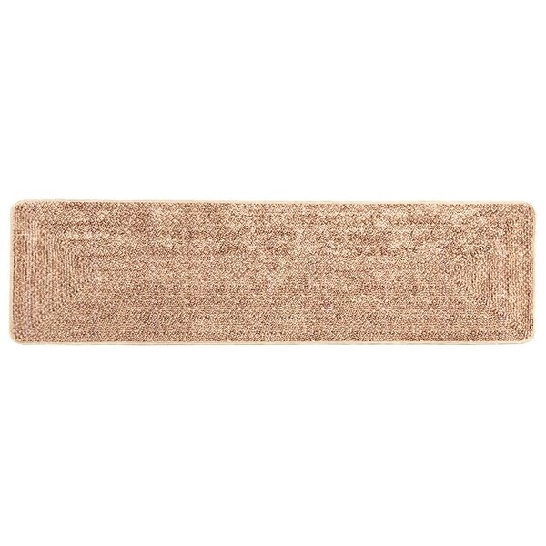 vidaXL Coureur de Tapis MARSA Jaune 80 x 350 cm Polyester et PVC