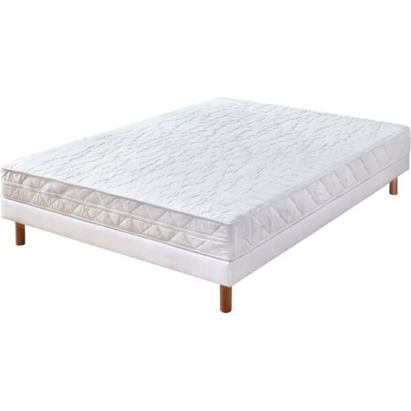 Matelas mémoire de forme + sommier 140 x 190 cm