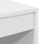 vidaXL Bureau Blanc 70 x 50 x 76 cm Bois d'ingénierie