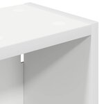 vidaXL Armoire murale de salle de bain Blanc 20 x 16 x 62 5 cm