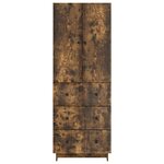 vidaXL Ensemble de Meubles 2 Pièces 66 x 34 5 x 90 cm Bois d'ingénierie