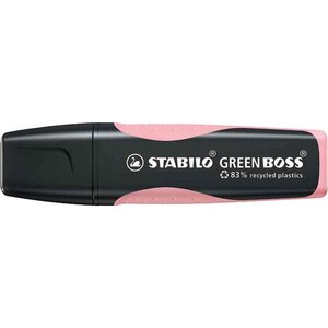 Surligneur GREEN BOSS Pastel, rouge STABILO