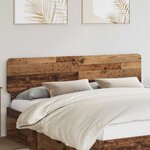 vidaXL Tête de lit Bois Ancien 180 cm Bois d'ingénierie