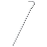 vidaXL Piquets de tente 25 Pièces 23 cm Ø7 mm acier galvanisé