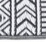 vidaXL Tapis d'extérieur ARAKIL Noir 160x230 cm PP