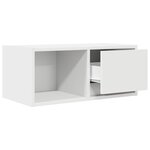 vidaXL Meubles TV 2 Pièces blanc 60x31x25 5 cm bois d'ingénierie
