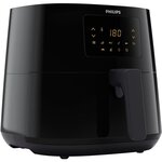 PHILIPS HD9270/90 - Airfryer Essential XL - Friteuse 1,2kg - Technologie Rapid Air - Interface digital - 7 préréglages - Noir