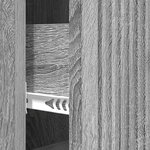 vidaXL Armoire à tiroirs Sonoma gris 33 x 34 5 x 90 cm