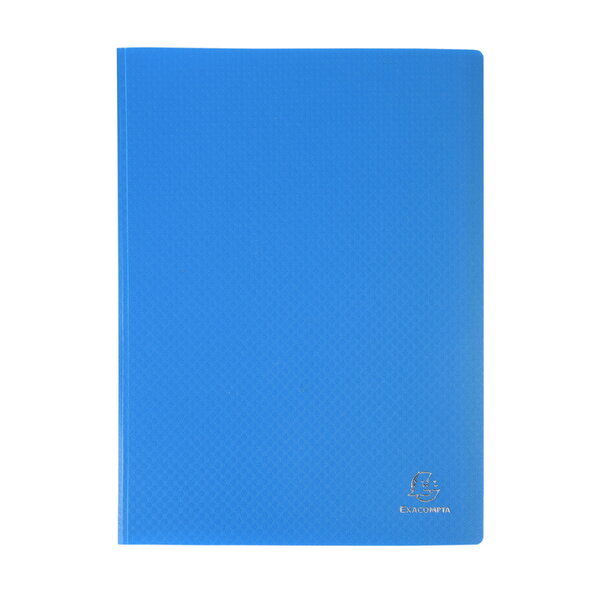 Protège-documents Polypropylène Souple 24 x 32 cm* - 100 vues  - Bleu Ciel