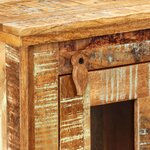 vidaXL Armoire murale Bois massif de récupération 44 x 21 x 72 cm