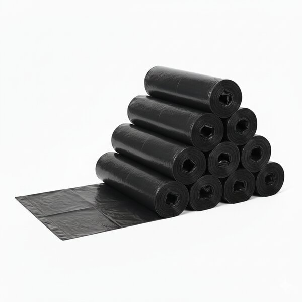 Pack and Move - Lot 10 Grands Sacs Poubelles Résistants Pour Déménagement - 120 L - Sacs Poubelles Pour Gros Volumes