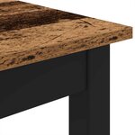 vidaXL Table de salle à manger / Table de repas Bois d'ingénierie