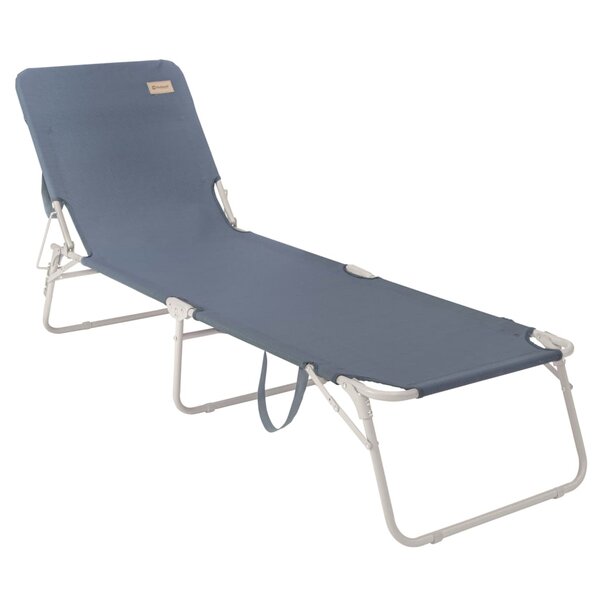 Outwell Chaise longue pliable Tenby Bleu océan