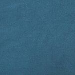 vidaXL Coussin de tête de lit bleu 100 cm velours