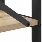 vidaXL Bibliothèque Chêne sonoma 80 x 30 x 48.5 cm Bois d'ingénierie