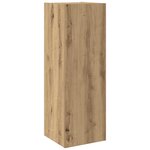 vidaXL Ensemble de meubles TV mural en 4 pièces en chêne  bois d'ingénierie