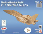 Maquette en bois Avion Falcon