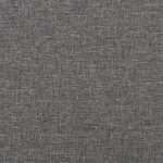 vidaXL Repose-pied Gris clair 45x29 5x35 cm Tissu