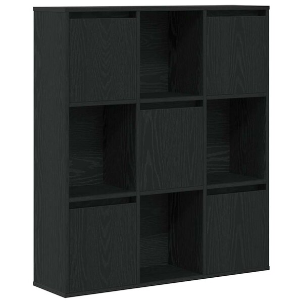 vidaXL Bibliothèque chêne noir 89x24x101 5 cm bois d'ingénierie