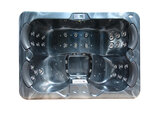 Spa "fidji" 4 places - cuve gris - système balboa + station d'iphone intégré - 210x152x81 cm