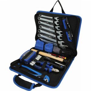 BRILLIANT TOOLS Ensemble d'outils 64 Pièces dans un sac de cuir Acier