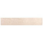 vidaXL Coureur de Tapis MARSA Crème 80 x 450 cm Polyester et PVC