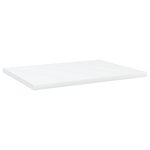 vidaXL Panneaux de bibliothèque 4 Pièces blanc bois d’ingénierie