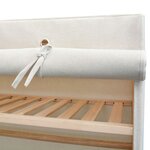 vidaXL Garde-robe en tissu et bois de pin 110x40x170 cm