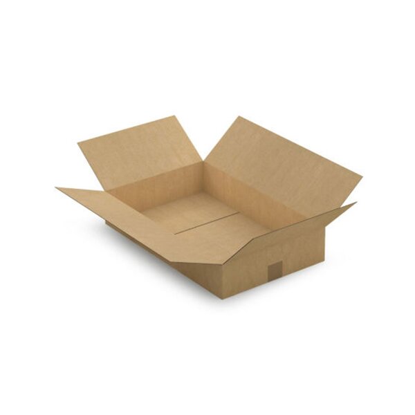 15 cartons d'emballage 55 x 35 x 10 cm - Simple cannelure
