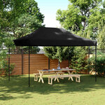 vidaXL Tente de fête 292 x 440 x 315 cm Noir Tissu Oxford