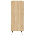 vidaXL Buffet chêne sonoma 69 5x34x90 cm bois d'ingénierie