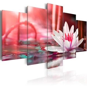 Tableau - amaranthine lotus l x h en cm 200x100