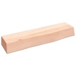 vidaXL Étagère murale 40x10x6 cm bois de chêne massif non traité