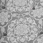 vidaXL Coussin de canapé sur palette Gris clair tissu