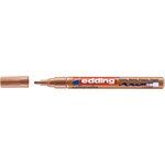 Marqueur Peinture Brillante 753 Cuivre Pointe Calligraphie 1-2 5 mm x 5 EDDING