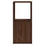 vidaXL Armoire rotative Chêne marron 34 5x34 5x75 5 cm bois ingénierie
