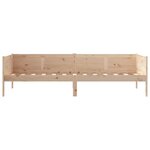 vidaXL Lit de jour bois de pin massif 80x200 cm