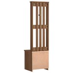 vidaXL Portemanteau SANDNES 45x40x159 5 cm bois massif pin