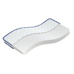 vidaXL Matelas en mousse à mémoire de forme 200 x 140 x 17 cm doux