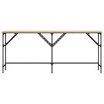 vidaXL Table console chêne sonoma 180x29x75 cm bois d'ingénierie