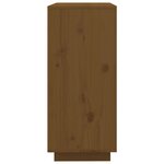 vidaXL Buffet Marron miel 60x35x80 cm Bois massif de pin