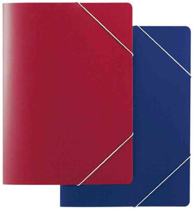 chemise à élastiques image A4  PP  bordeaux ELBA