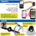 Le basic sympa 4G noir, téléphone portable senior SOS avec GPS. Débloqué